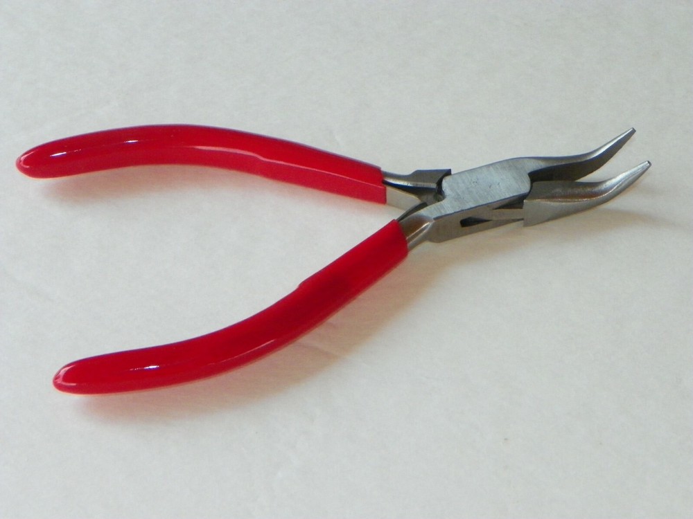 Bent Chain Nose Pliers --- Medium Duty
