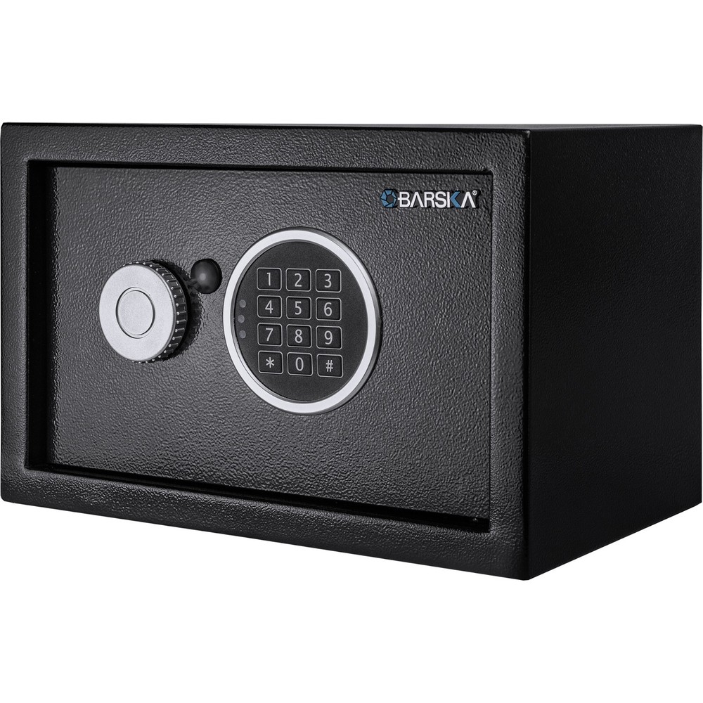 Barska 0.41 Cu. Ft. Compact Security Safe Digital Keypad Lock Box + Dehumidifier