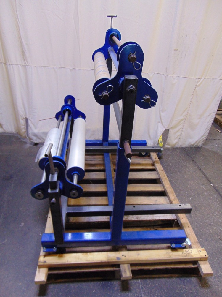 40" Wide 3 Rack Industrial Dispenser Roller