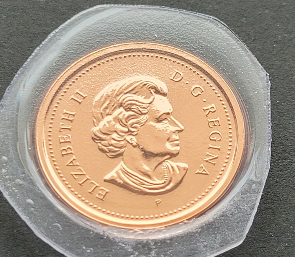 *** CANADA ONE CENT 2005 P SEALED *** MAGNETIC ***
