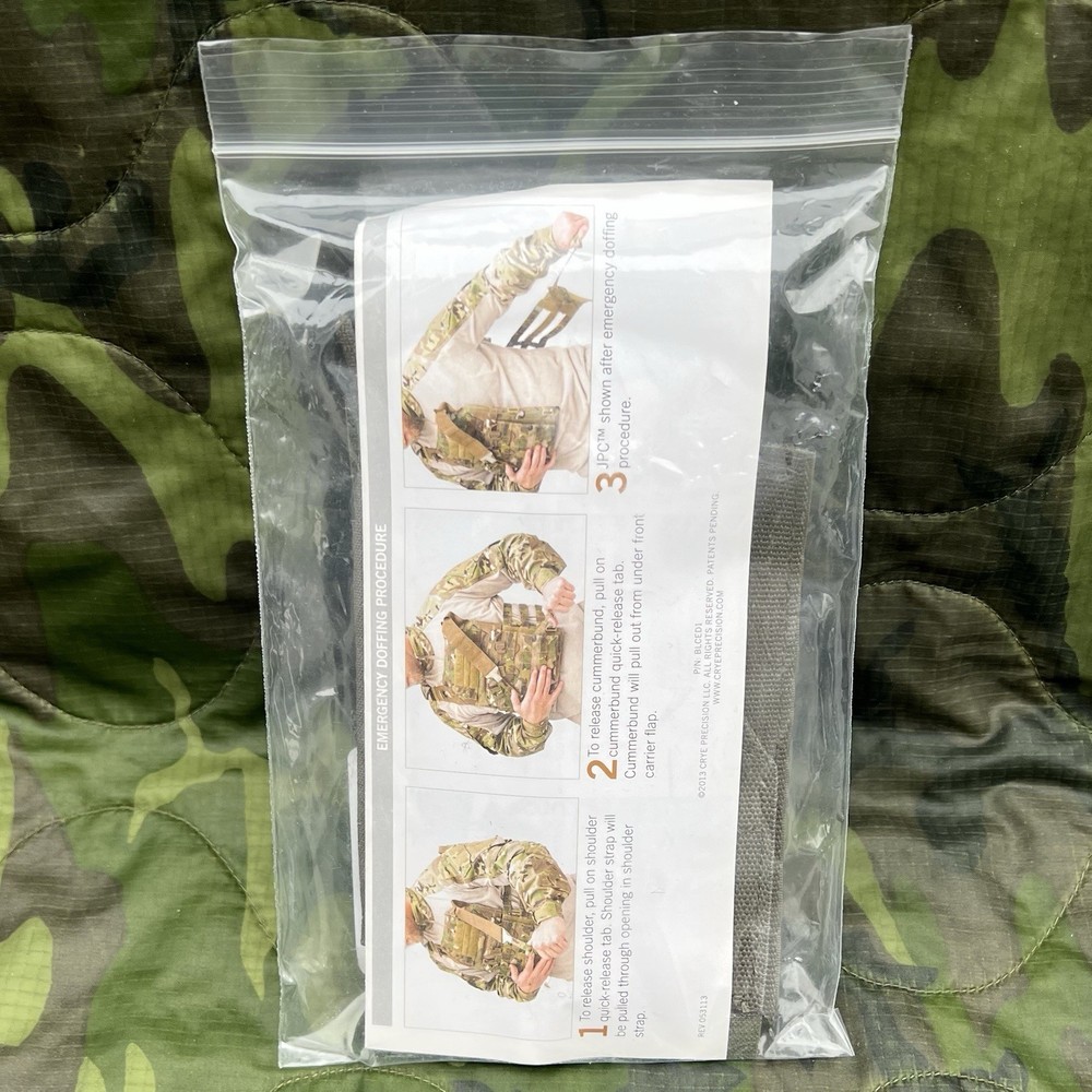 Crye Precision - JPC E-Doff Kit - Ranger Green NIB NEW