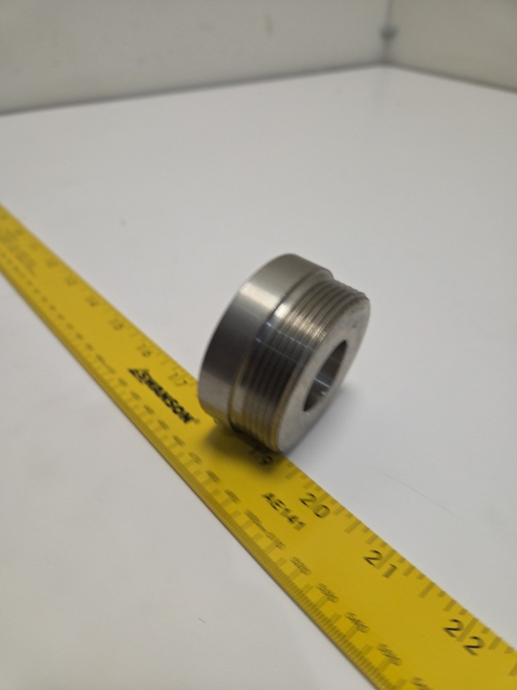Binks 41-2228 SS Adapter 5 & 55 G (Missing Set Screw)