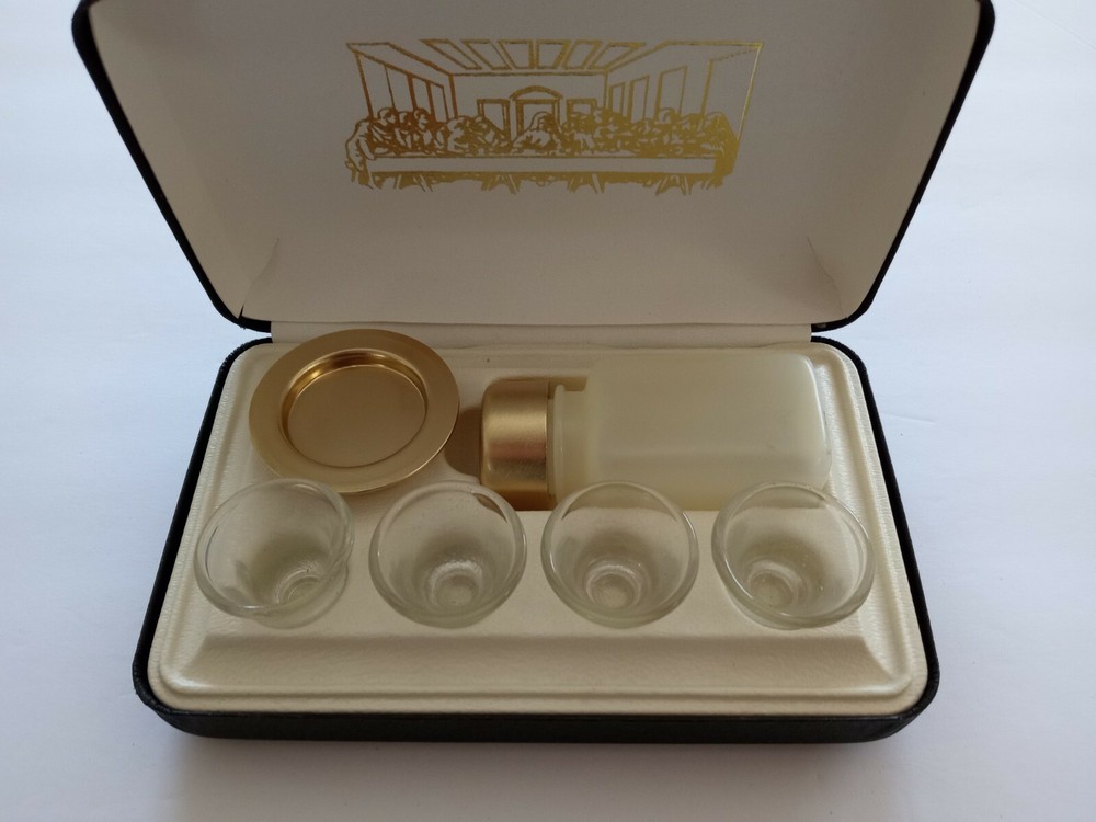 Vintage Travel Communion Set