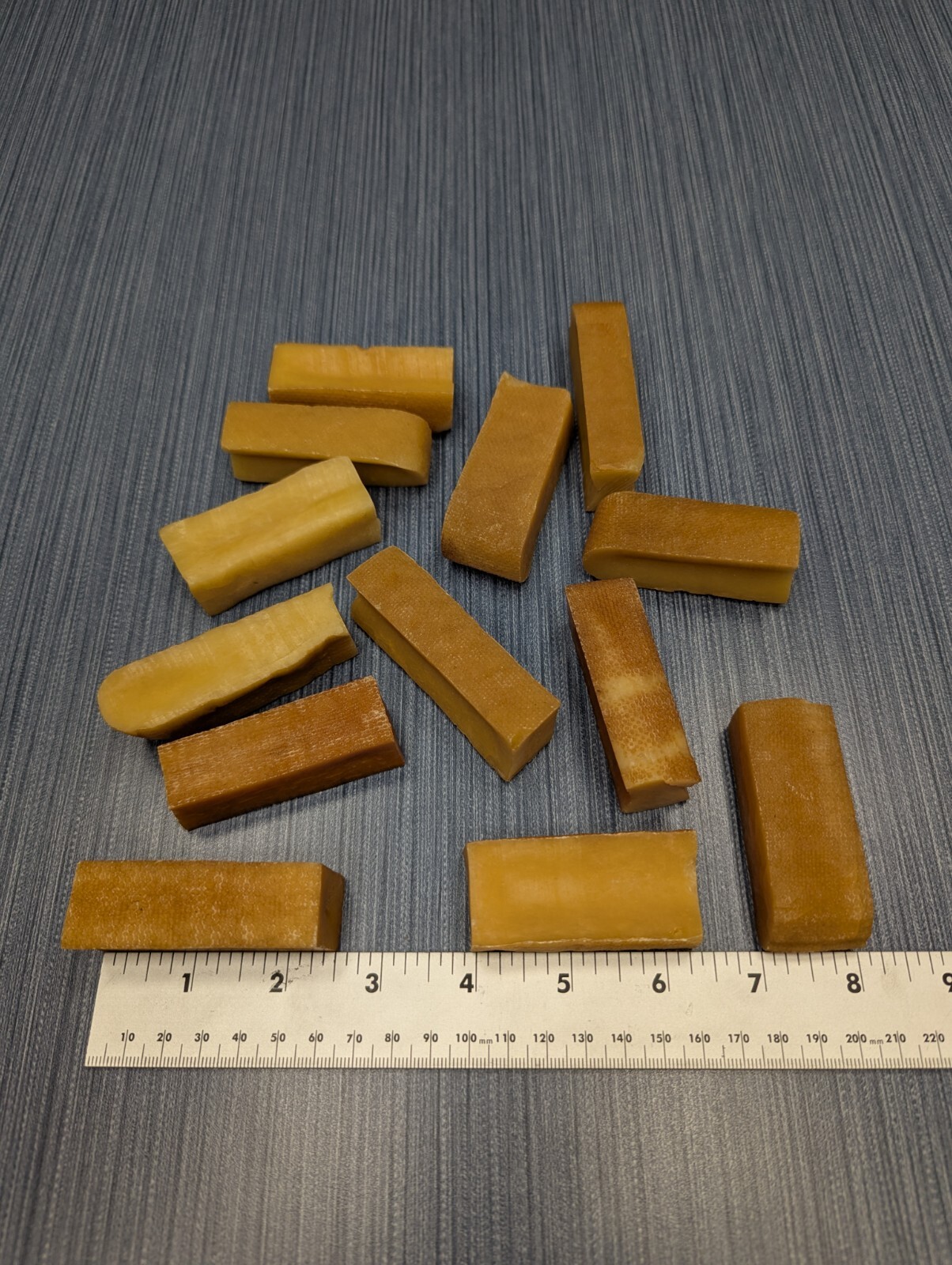 Himalayan Yak Cheese Dog Chews 2 1/2" x 1" Natural Milk Treats Small 15-16 oz