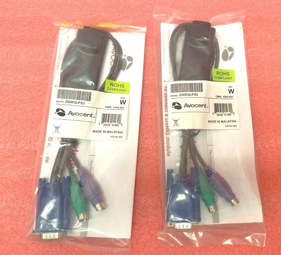 AVOCENT DSRIQ-PS2  Interface Module (620-261-502) (QTY 2)