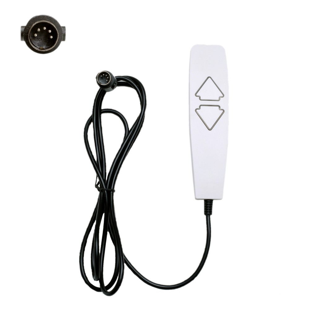 Lift Chair Remote Hand Control 2 Button 5 Pin USB Backlight replace Pride Remote