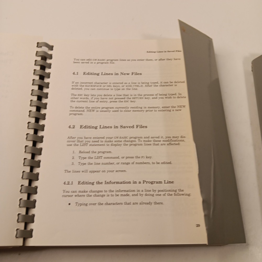 S550 SAMSUNG Computer GW-BASIC & MS-DOS Users/Reference Guides COMB (1987)