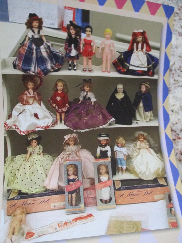 7p MILLIE Model Doll History Article / 7" Plastic / Berg