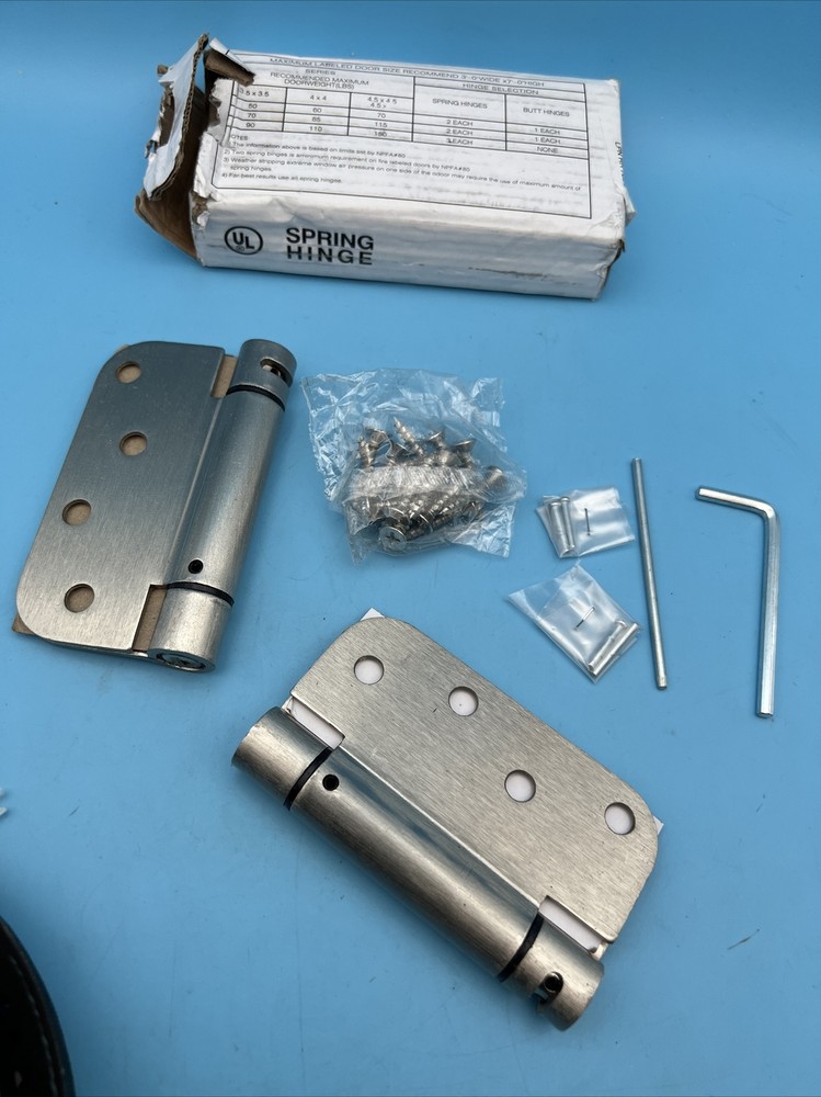 2 PCS Spring Hinge NPFA #80