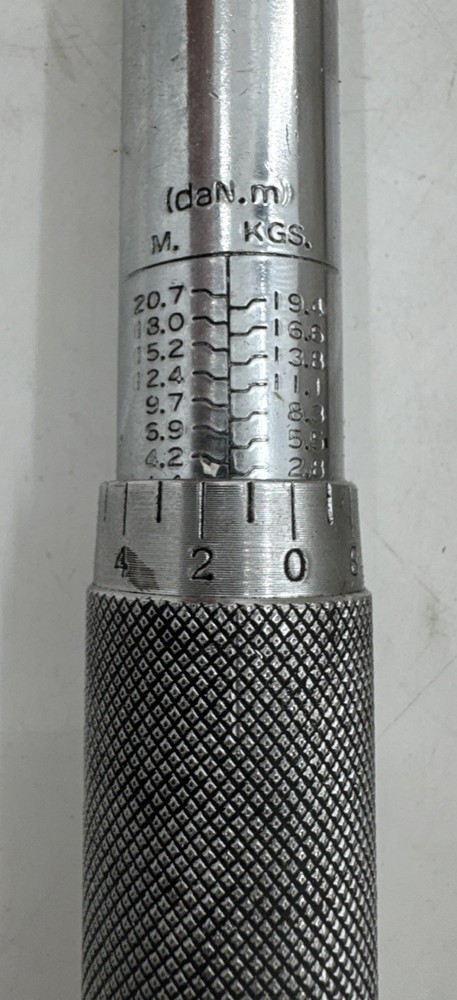 Thorsen Professional Micrometer Adjustable Torque Wrench