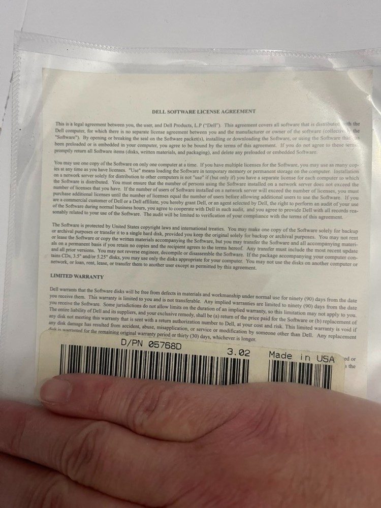 Dell Operating System Reinstallation CD WMe