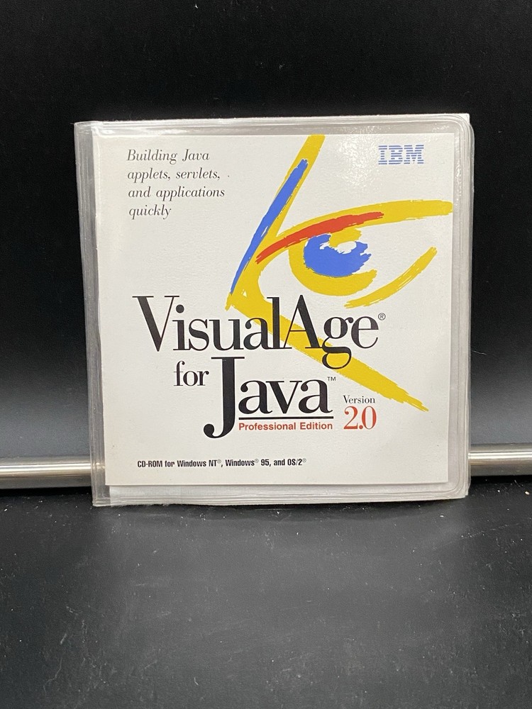 Visual Age for Java Enterprise Edition v2.0 IBM 2 CD Rom for 1998