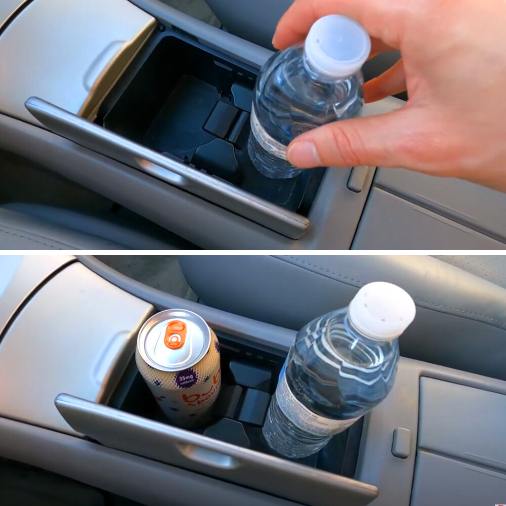 For 2002-2007 TOYOTA Highlander Center Console Cup Holder Insert Divider EOA