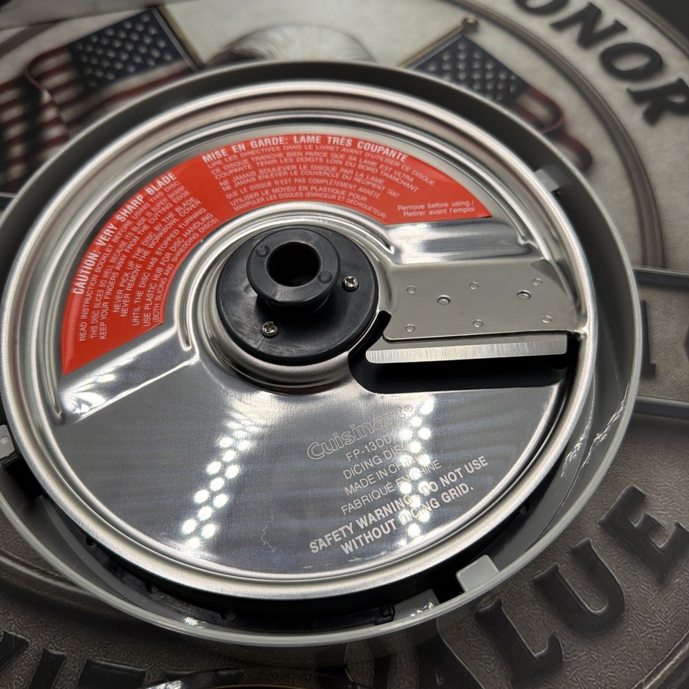 Cuisinart Core Essentials Dicing Kit Accessory FP-DCP1 Grey