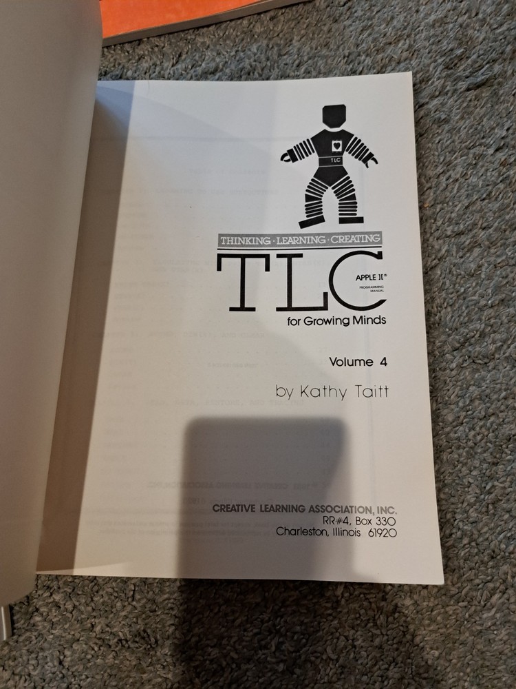 TLC Apple II for Growing Minds Kathy Taitt Creative Learning Association