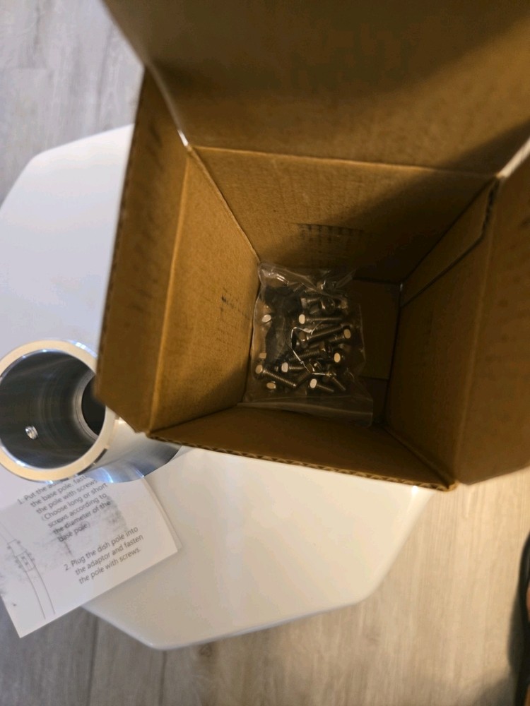 Starlink Pipe Adapter, Designed for Starlink Second-Gen Dish, Mast reducer