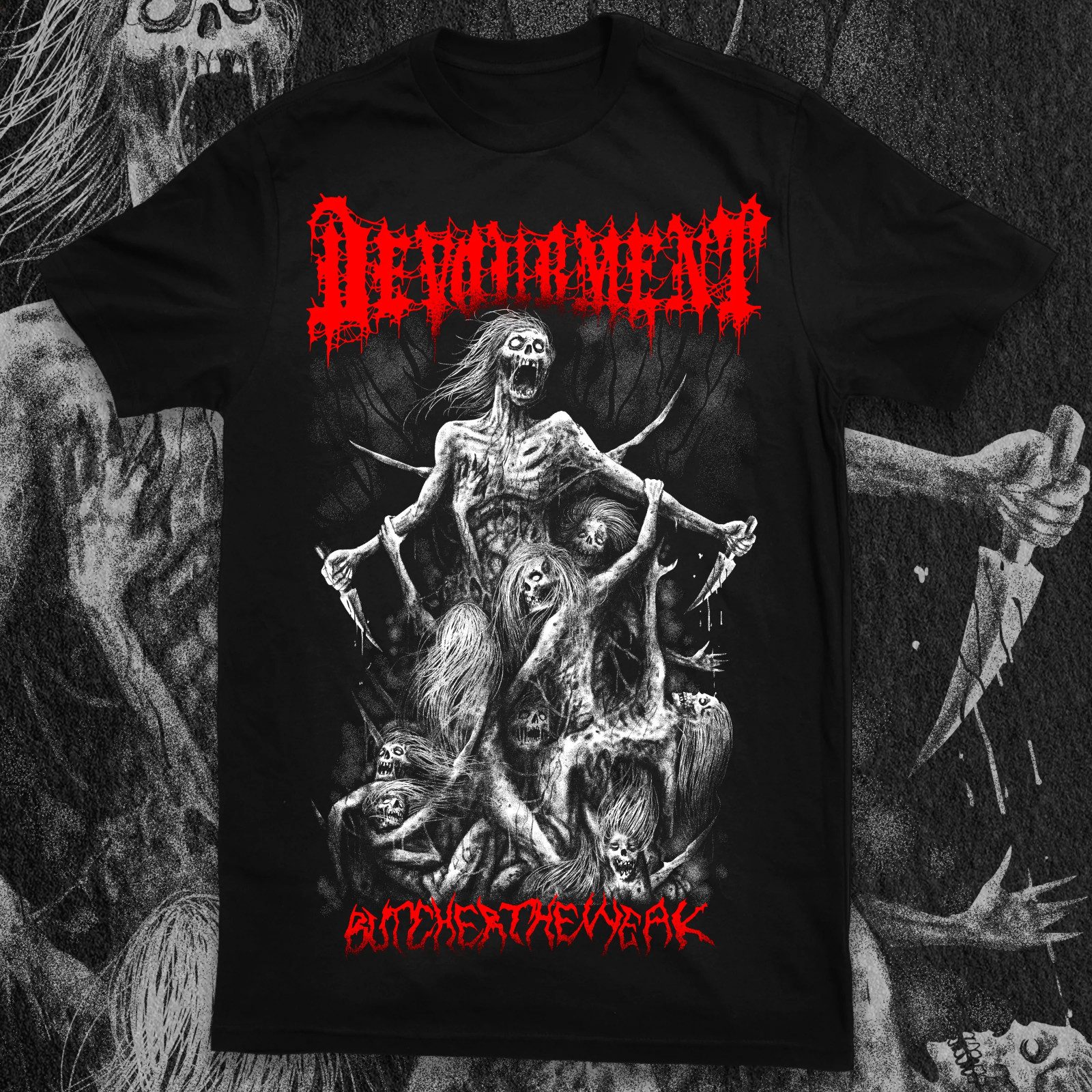 Collection Devourment Band Gift For Fan Black S-2345XL Unisex T-shirt S3682