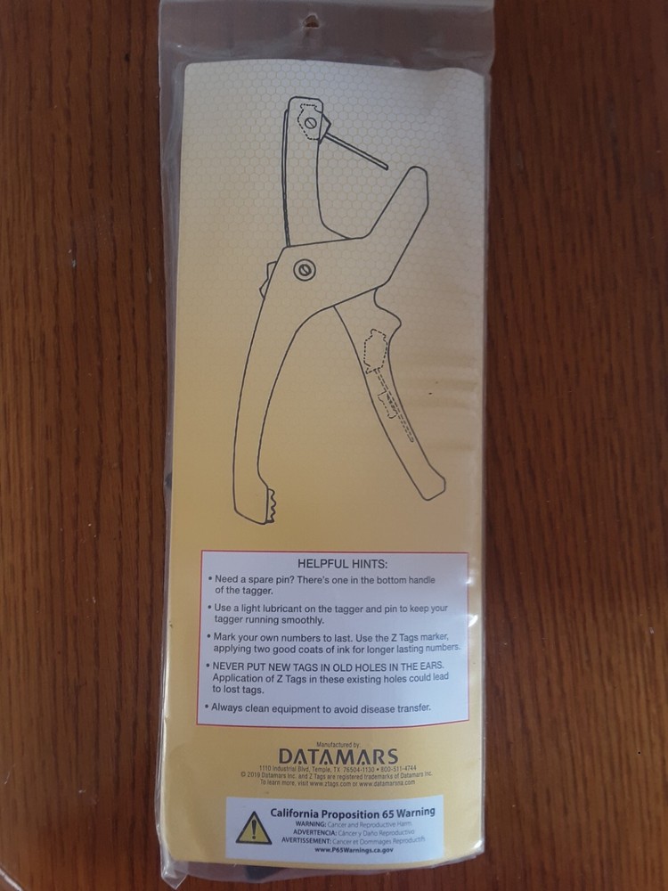 Z1 No SNAG Tagger, New