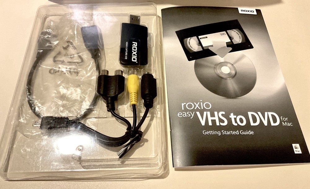 Roxio Easy VHS to DVD for Mac - Complete Set - 243100CS
