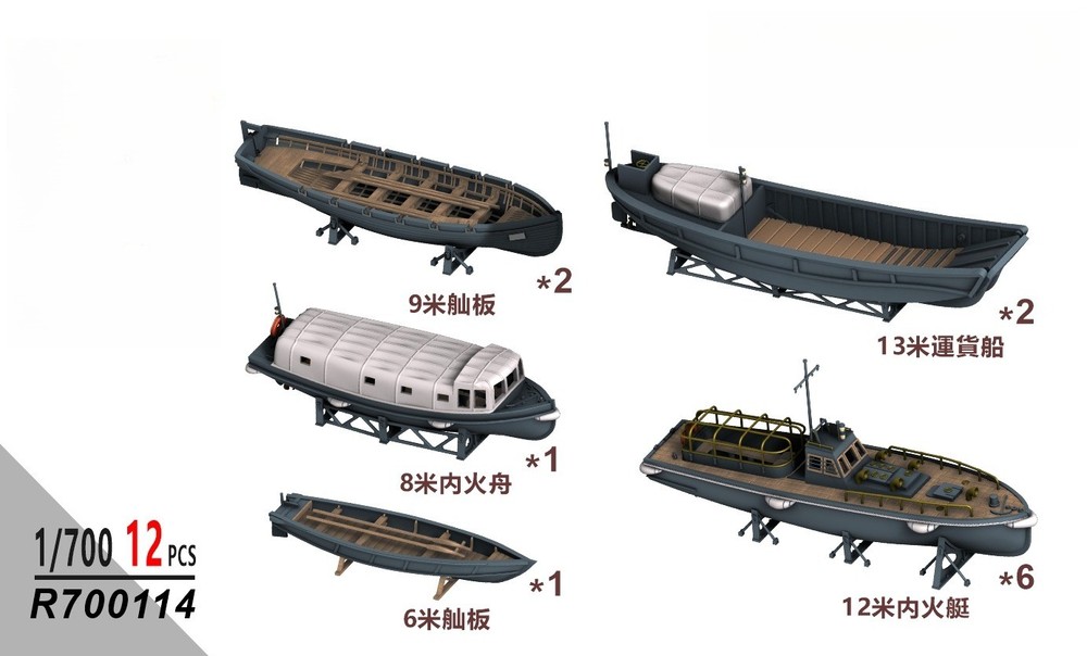 SSMODEL  R700114 1/700 scale Rui River