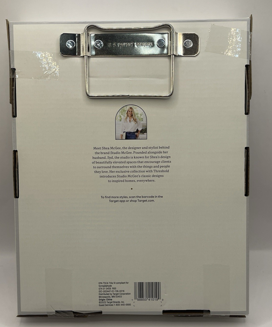 Threshold Studio McGee Pointer Dog Portrait Wall Art 8x10 Gold Frame Target NEW