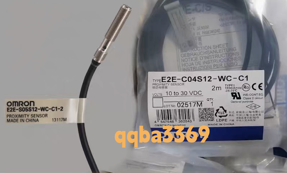 QTY1  for New E2E-C04S12-WC-C1 proximity switch sensor #9
