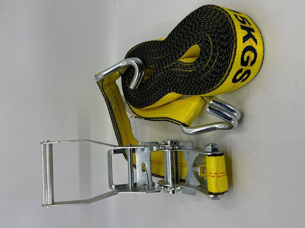2" X 35' Ratchet Strap w J Hook 4 Pack