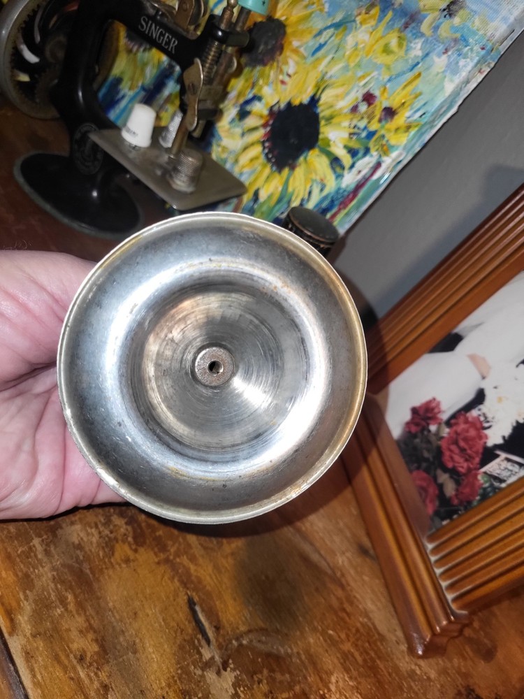 Antique Thread Spool Holder Pin Cushion Victorian