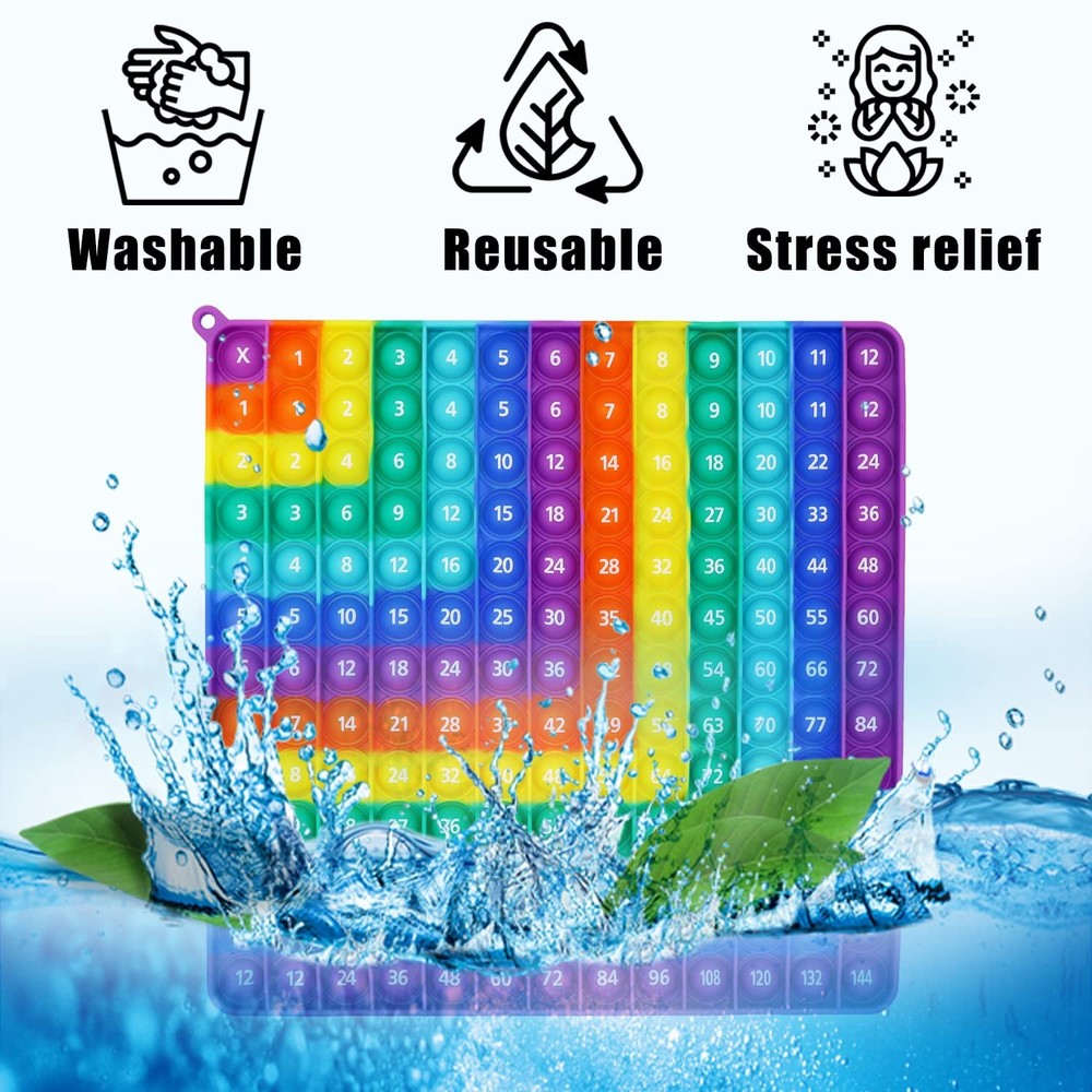 Multiplication 12x12, Addition 1-12, Math Rainbow