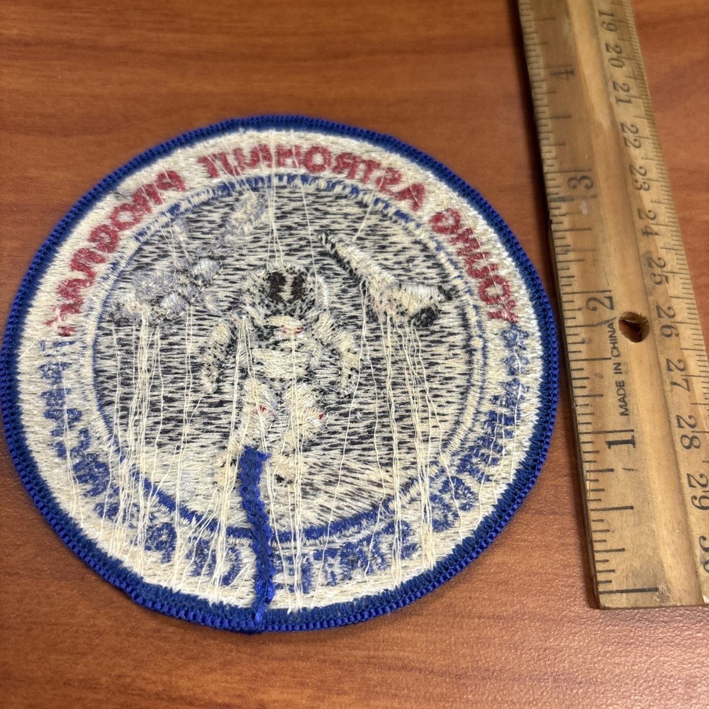 🚀🇺🇸 Vintage 1980s NASA Young Astronaut Program Patch Original