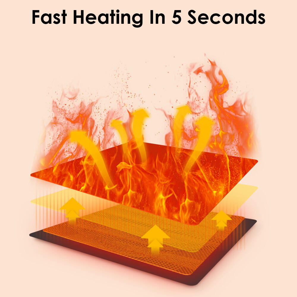 Neck Heating Pad Heated Scarf Electric Far Infrared Cordless Warmer Power Bank