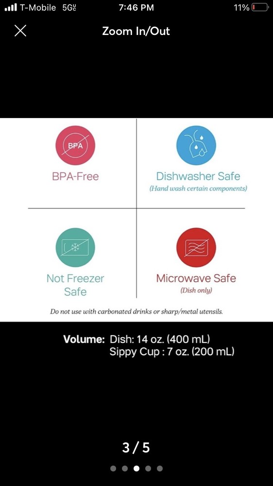 Tupperware Tupper kids Feeding Set -Red Blue