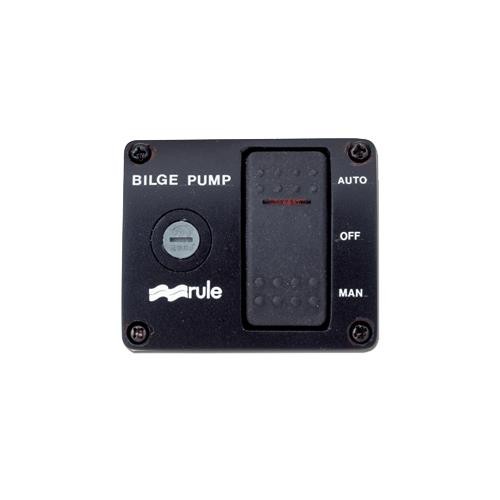 Rule Deluxe 3-Way Lighted Rocker Panel Switch