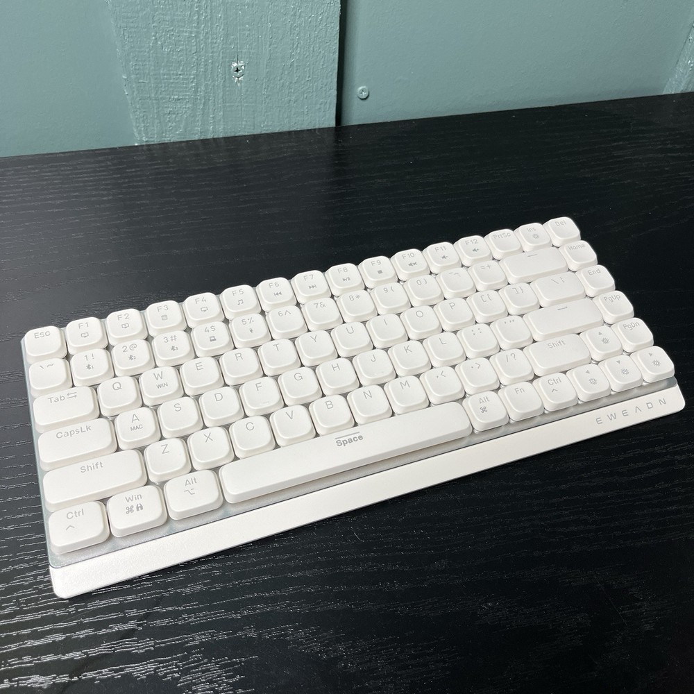 Pro Wireless Mechanical Keyboard, Slim 96% - 100 Keys Low Profile NewOpenBox