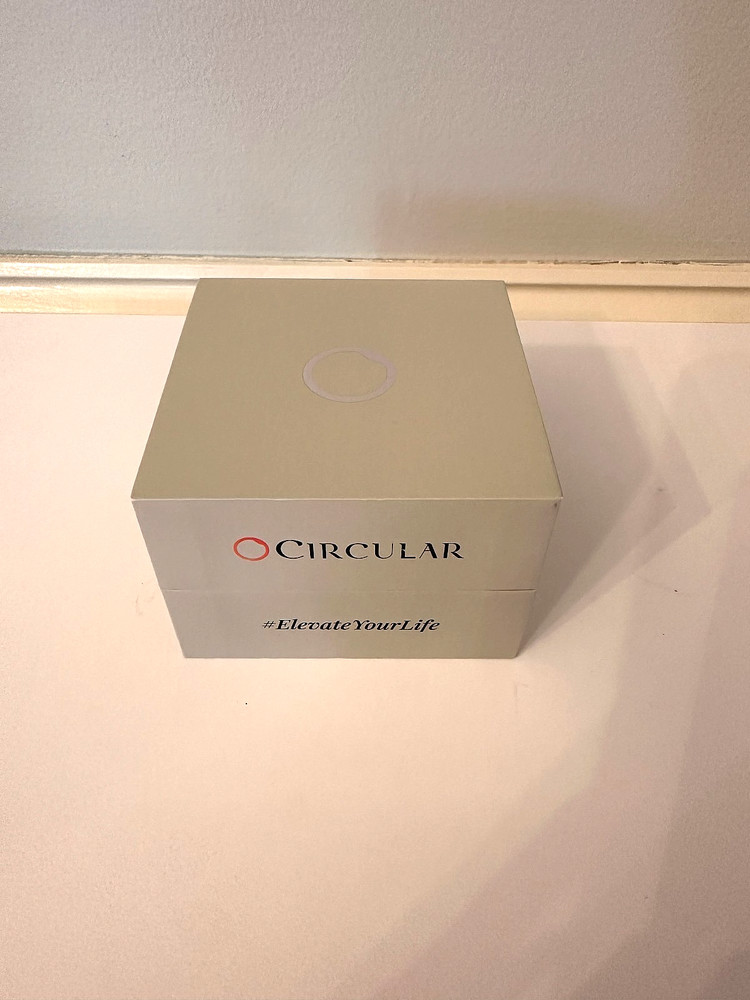 Circular Ring 2 Smart Ring (Size 10) in Silver in perfect condition and working