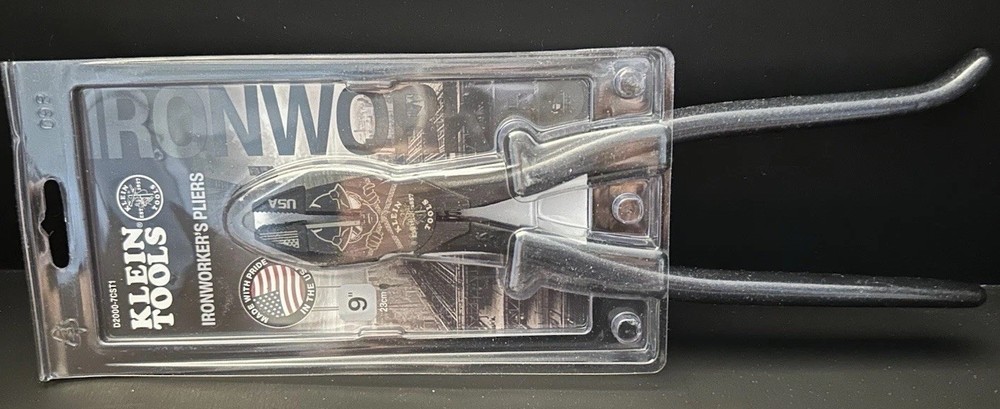 Klein Tools 9" Limited Edition Ironworker Pliers D20007CST1
