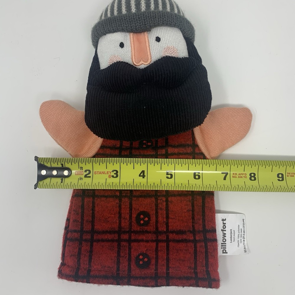 Pillowfort Lumberjack Hand Puppet