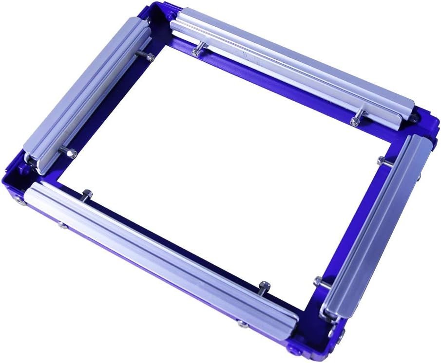 Reusable Self-tension Screen Frame for Screen Printing 7"x9" Inner Size