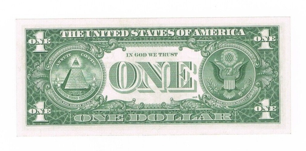 US $1 Silver Certificate 1957B P419b UNC