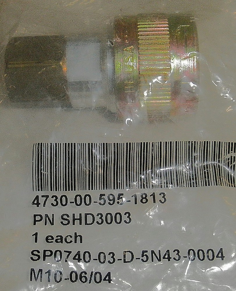4730-00-595-1813 08052-0319 SHD3003 Coupling Half, Quick Disconnect
