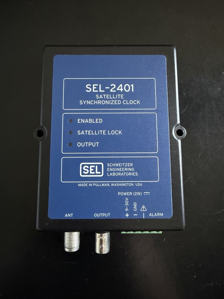 Schweitzer Engineering SEL-2401 Satellite Clock