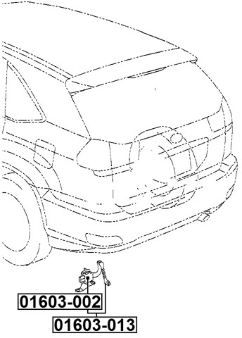 Rear Level Sensor Fits Lexus 89407-48030