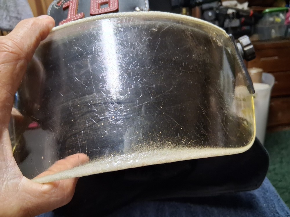 Fire-Dex 1910 Fireman Helmet VGC w/brass eagle