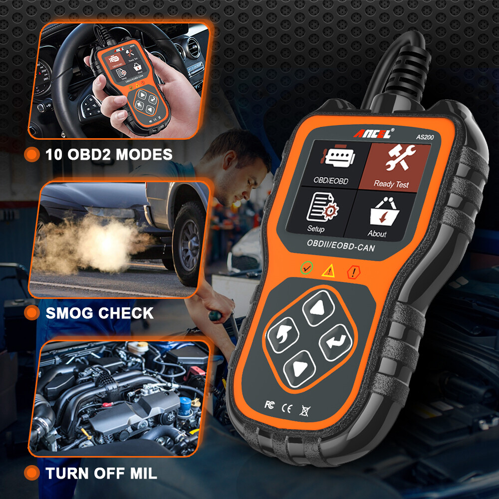 ANCEL AS200 Universal OBD2 Car Engine Fault Code Reader Diagnostic Scanner Tool