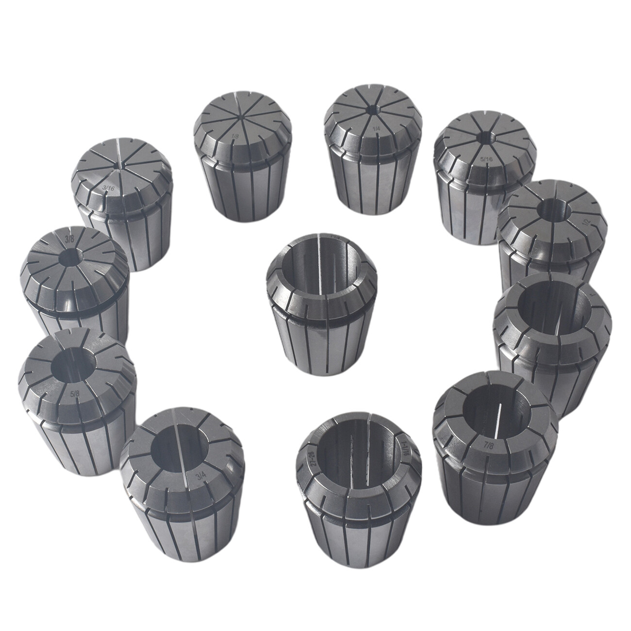 12Pcs ER40 Collet Chuck Set 3-28mm High Precision for CNC Milling & Lathe