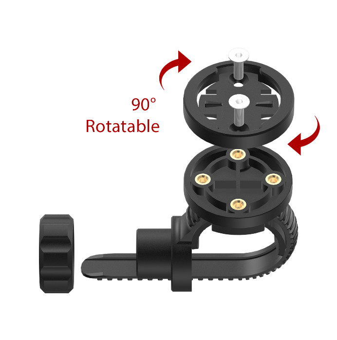 Bicycle Computer Mount Holder Adjustable Base Stopwatch Speedometer Support Stan