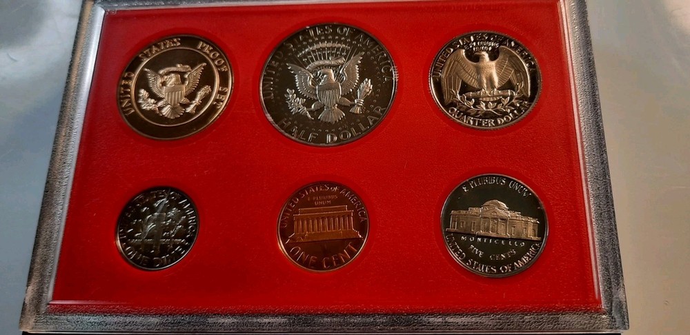 US Mint Proof Sets Uncirculated Multiple Years 1968, 1972, 1982, 1994, 2002