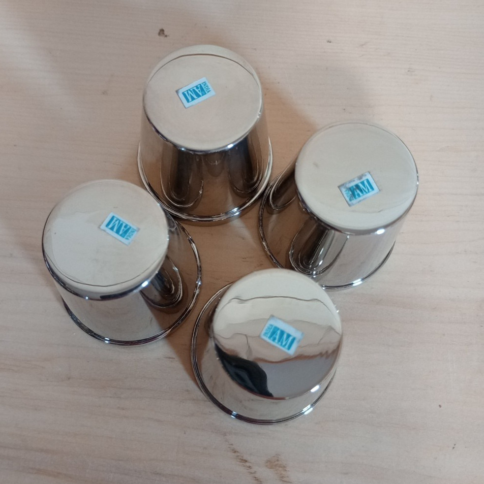 VTG TRAVEL COCKTAIL SHAKER SET WITH 4 SHOT GLASSES & LEATHER CARRYING CASE INDIA