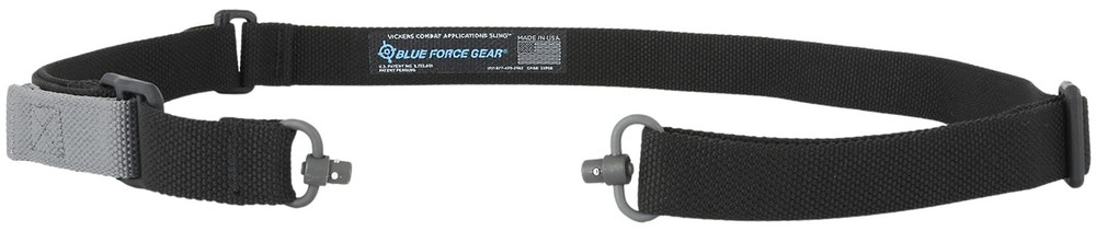 Blue Force Gear Vickers 2-Point Push Button Sling 36-62" QD Mounts - Black