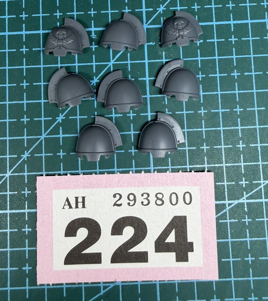 8 Aggressor Gravis Shoulder Pad Bundle Space Marine 40k Bits Heresy Primaris